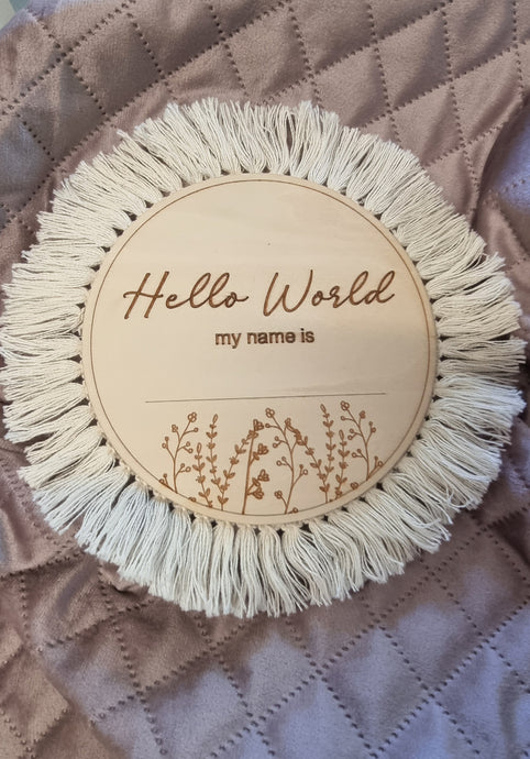 Frilly Welcome to the World Discs